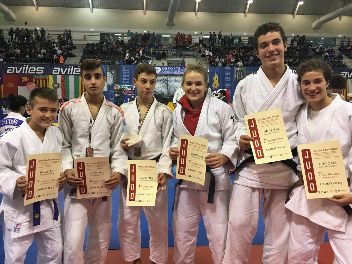 6 Medallas para los Navarros en la Supercopa de Espa&ntilde;a Infantil y Cadete de Aviles y Torneo Internacional de Judo Avil&eacute;s 29-10-30. RESULTADOS.